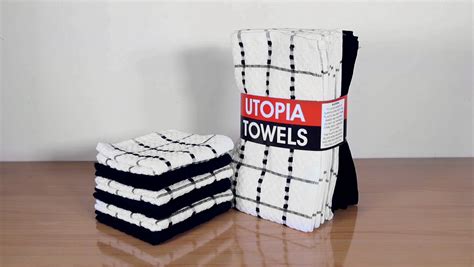 utopia towels kitchen towels|where are utopia towels made.